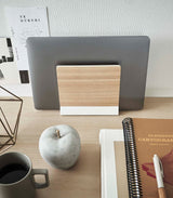 Yamazaki Slim Laptop Stand | Steel + Wood