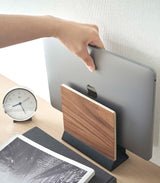 Yamazaki Slim Laptop Stand | Steel + Wood