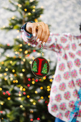 Furbish Needlepoint Monogram Ornament