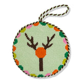 Furbish Needlepoint Monogram Ornament