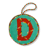 Furbish Needlepoint Monogram Ornament