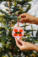 Furbish Needlepoint Monogram Ornament