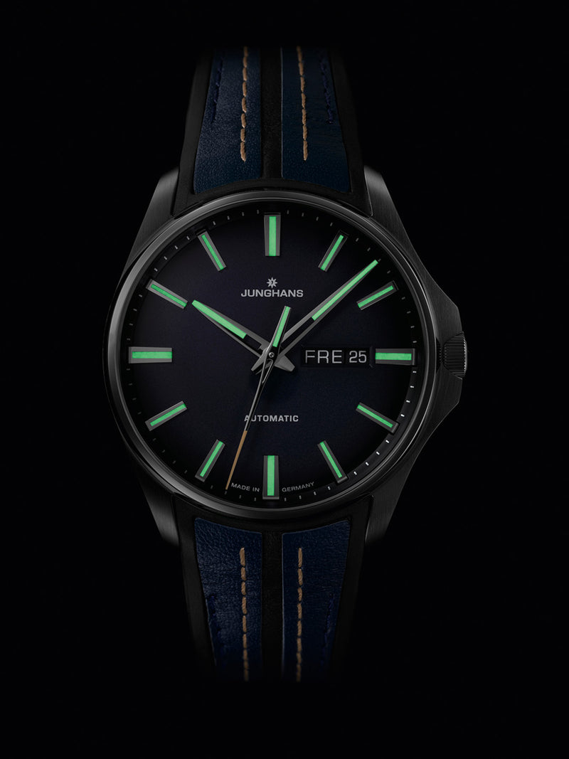 Junghans Meister S Automatic Watch | Night Blue