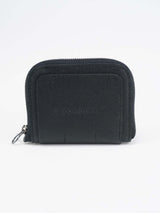 Cote & Ciel Zippered Wallet M | Recycled Leather | Black