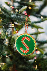 Furbish Needlepoint Monogram Ornament