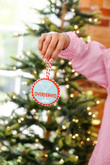 Furbish Needlepoint Ornament | 3.5"