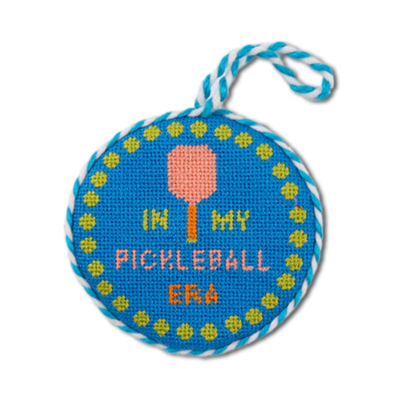 Furbish Needlepoint Ornament | 3.5"