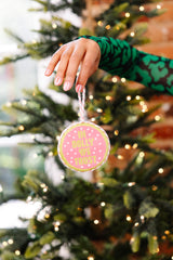 Furbish Needlepoint Ornament | 3.5"