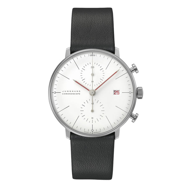 Junghans max bill Chronoscope Bauhaus Watch - 40mm | 27/4303.02