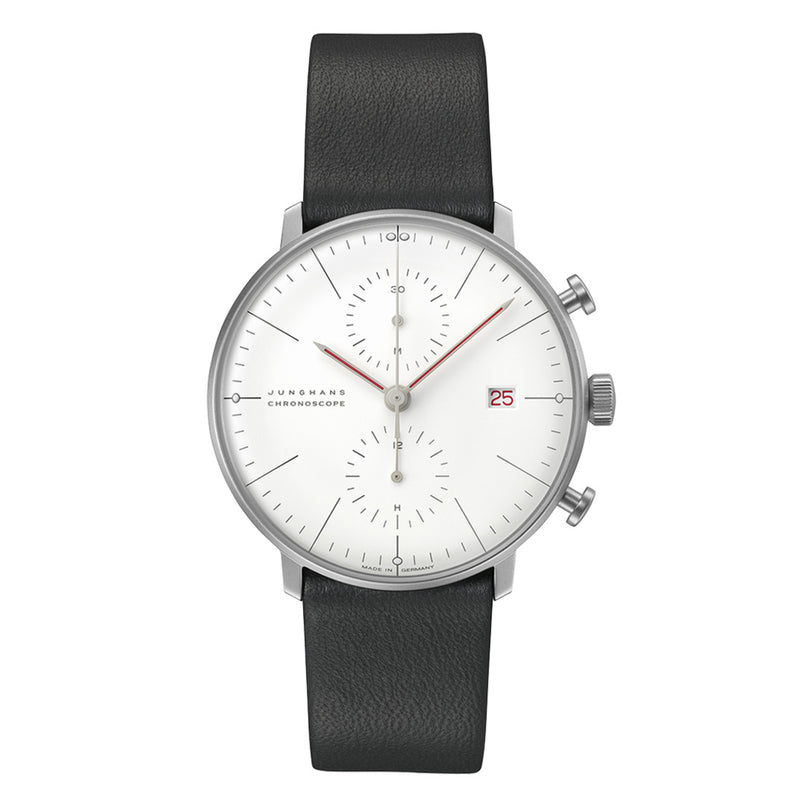 Junghans max bill Chronoscope Bauhaus Watch - 40mm | 27/4303.02