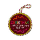 Furbish Needlepoint Ornament | 3.5"