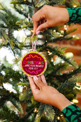 Furbish Needlepoint Ornament | 3.5"