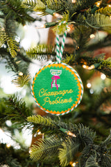Furbish Needlepoint Ornament | 3.5"