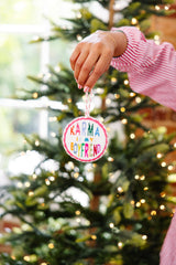 Furbish Needlepoint Ornament | 3.5"