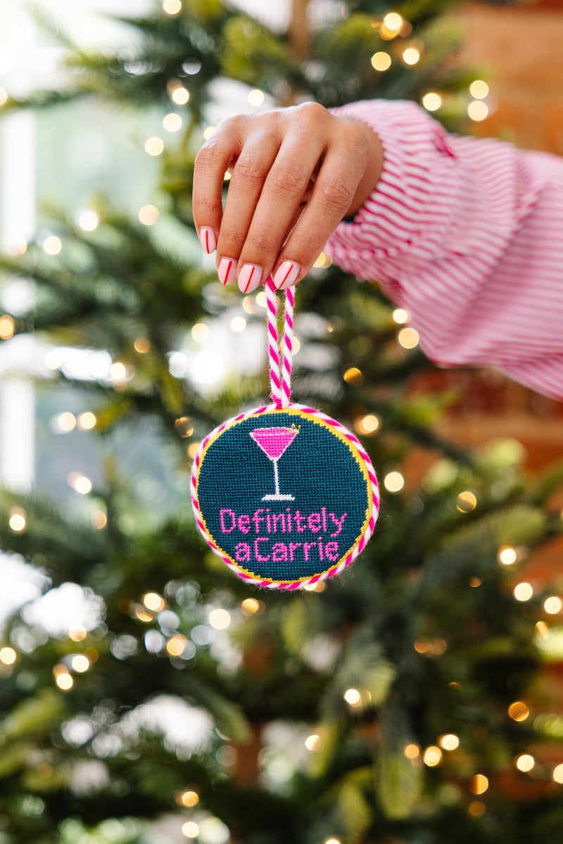 Furbish Needlepoint Ornament | 3.5"