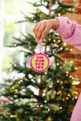 Furbish Needlepoint Ornament | 3.5"