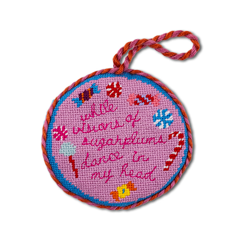 Furbish Needlepoint Ornament | 3.5"