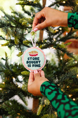 Furbish Needlepoint Ornament | 3.5"