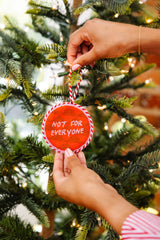 Furbish Needlepoint Ornament | 3.5"