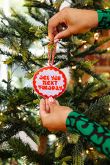 Furbish Needlepoint Ornament | 3.5"