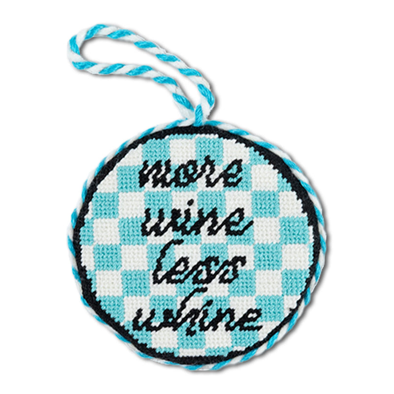 Furbish Needlepoint Ornament | 3.5"