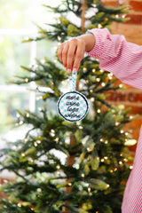 Furbish Needlepoint Ornament | 3.5"