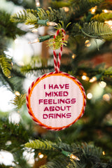 Furbish Needlepoint Ornament | 3.5"