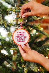 Furbish Needlepoint Ornament | 3.5"