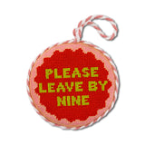 Furbish Needlepoint Ornament | 3.5"