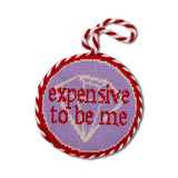 Furbish Needlepoint Ornament | 3.5"