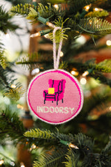 Furbish Needlepoint Ornament | 3.5"