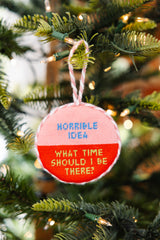 Furbish Needlepoint Ornament | 3.5"