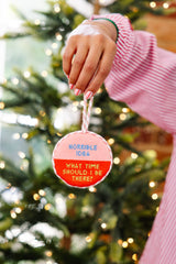 Furbish Needlepoint Ornament | 3.5"