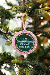 Furbish Needlepoint Ornament | 3.5"