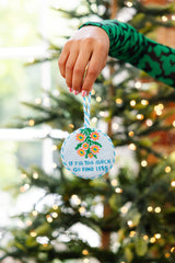 Furbish Needlepoint Ornament | 3.5"