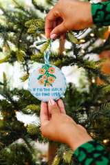 Furbish Needlepoint Ornament | 3.5"