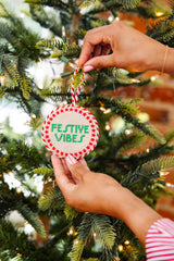 Furbish Needlepoint Ornament | 3.5"