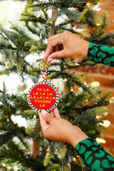 Furbish Needlepoint Ornament | 3.5"