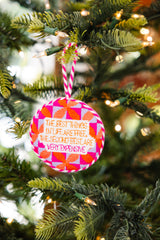 Furbish Needlepoint Ornament | 3.5"