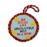 Furbish Needlepoint Ornament | 3.5"