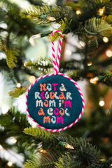 Furbish Needlepoint Ornament | 3.5"