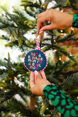 Furbish Needlepoint Ornament | 3.5"