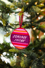 Furbish Needlepoint Ornament | 3.5"