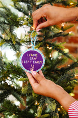 Furbish Needlepoint Ornament | 3.5"