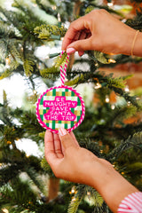 Furbish Needlepoint Ornament | 3.5"