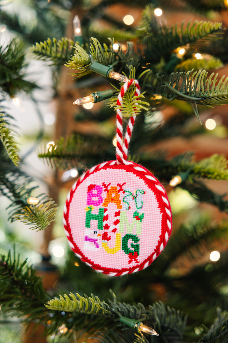 Furbish Needlepoint Ornament | 3.5"