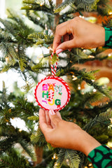 Furbish Needlepoint Ornament | 3.5"