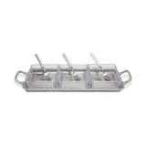 Match | Crudité Tray with Three Gabriella Cocktail Forks