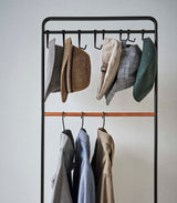 Yamazaki Coat Rack with Hat Storage | Steel + Wood