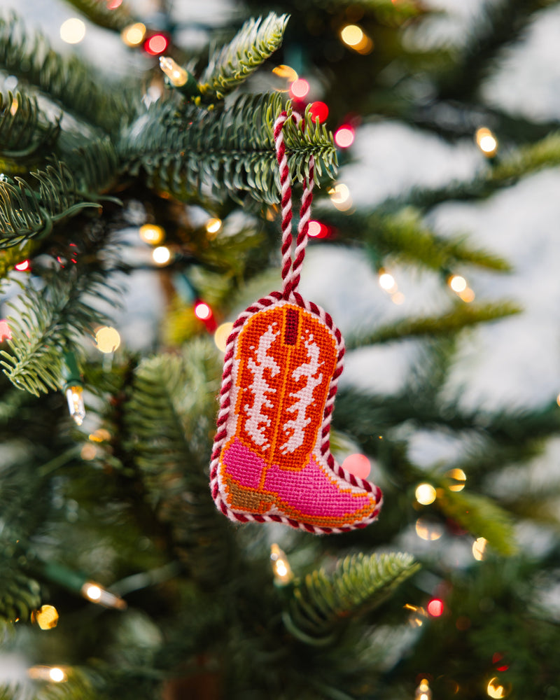 Furbish Needlepoint Icon Ornament